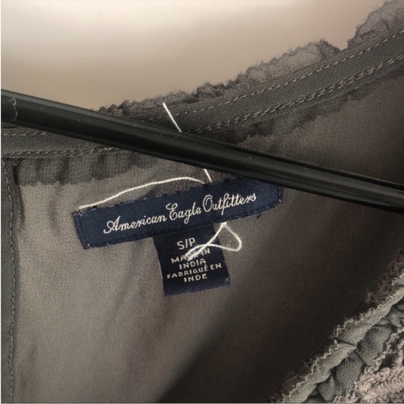 American Eagle Lace Detail Dress Size Small - Picture 4 of 7